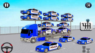 Police Cargo Truck Transporter screenshot 10