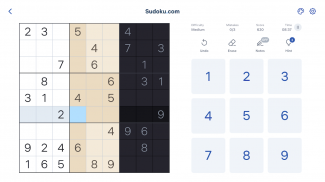 Sudoku.com - سودوکوی کلاسیک screenshot 2