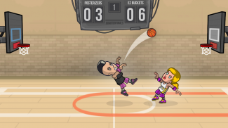 Basketball: battle of two stars screenshot 1