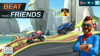 MMX Hill Dash 2 – gare di Fuoristrada, Auto e Moto screenshot 3