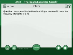 Q&A Flashcard Study Application for EEG screenshot 0