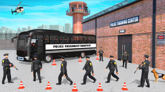 Police Bus Simulator Bus Game screenshot 4