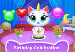 Unicorn Cat Princess Baby Game screenshot 15