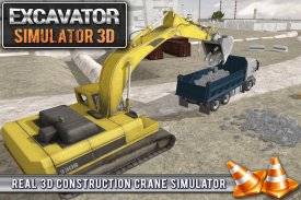 Excavadora Crane Simulador 3D screenshot 0