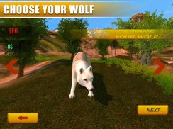 Ultimate Wolf Rampage 3d-La Venganza del Lobo Sim screenshot 8