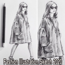 Fashion Illustration Sketch 2020