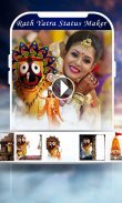 Rath Yatra Status Video Maker screenshot 3