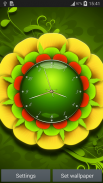 Sunflower Clock screenshot 12