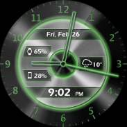 Metal Glow HD Watch Face screenshot 9