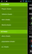 Cheat Codes for GTA V screenshot 1