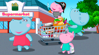 Supermercado: Juegos de compras para niños screenshot 1