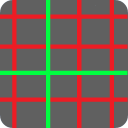 Laser Level Grid Icon