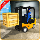 Cargo Forklift Driving Simulator 3D Icon