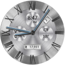Classic White HD Watch Face Icon