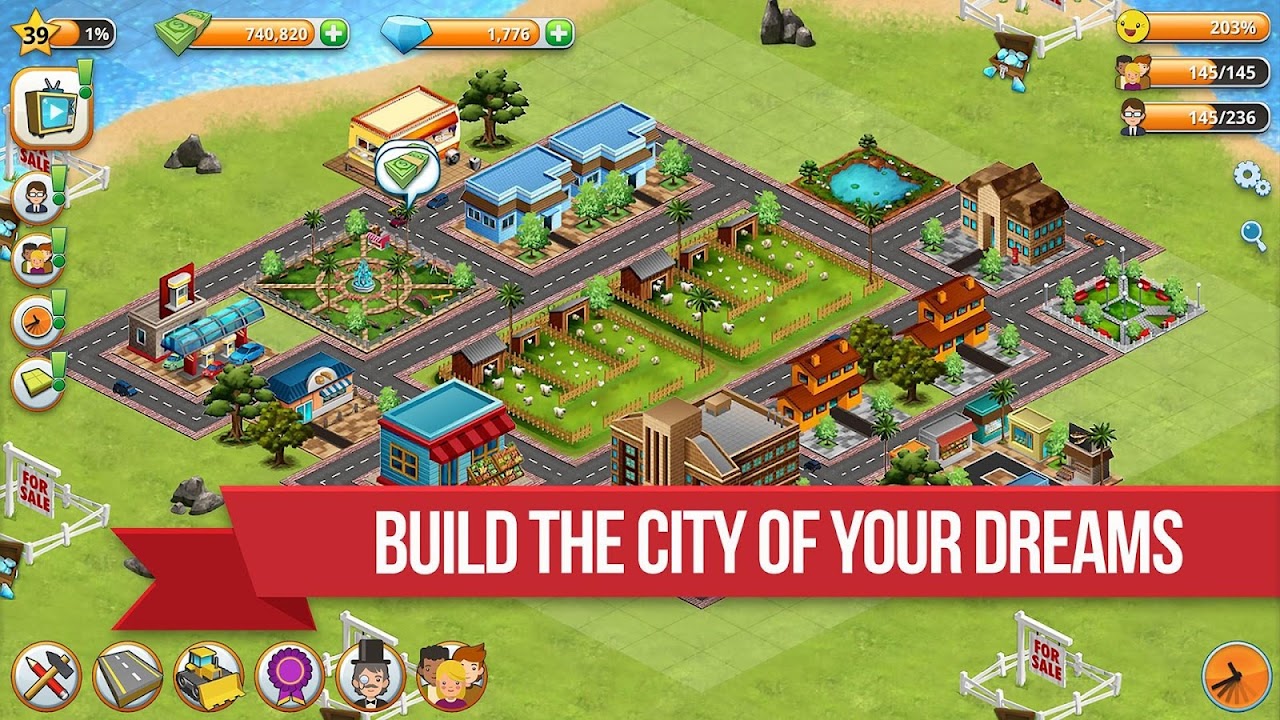 Вилидж-сити остров Сим Village City Simulation - Загрузить APK для Android  | Aptoide