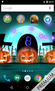 Halloween live wallpaper with countdown and sounds screenshot 8