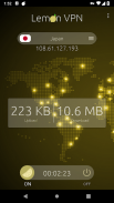 Lemon VPN - Unlimited Free VPN & Secure VPN screenshot 3