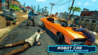 Game menembak robot mobil polisi screenshot 3