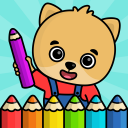 Coloring book for kids Icon