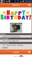 Dogs Birthday screenshot 0