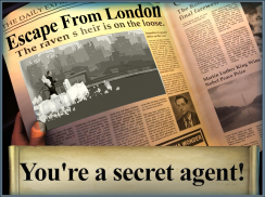 🏃Escape From London - Spy and Secret Agent screenshot 1