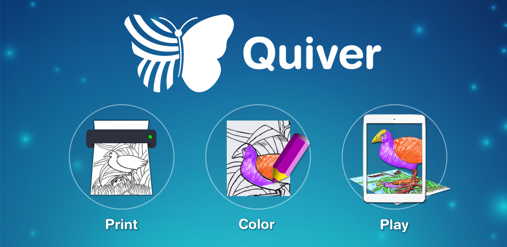 quiver 3d coloring pages