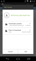 µTorrent® Pro - Torrent App Screen