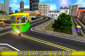 Rickshaw Simulator 2020: Tuk Tuk Rickshaw Games screenshot 1