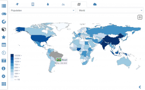 World atlas & world map MxGeo screenshot 1