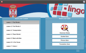 L-Lingo Learn Serbian screenshot 1