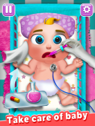 Newborn Care & Babysitting: Pregnant Mommy Games screenshot 4