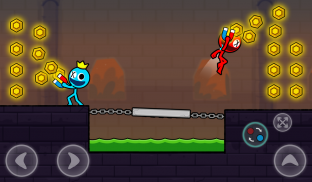 Red and Blue Stickman 2 screenshot 22