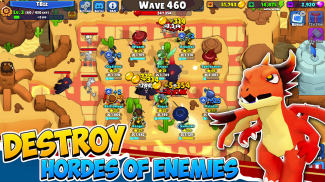 Idle Hero TD 塔防角色扮演游戏 screenshot 1