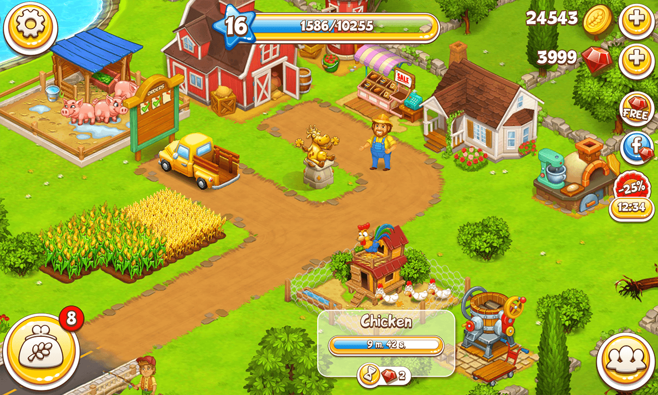 Farm Town Old Versions For Android Aptoide