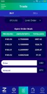 Cryptocurrency exchange ( P2P Orders book) - Zab screenshot 2