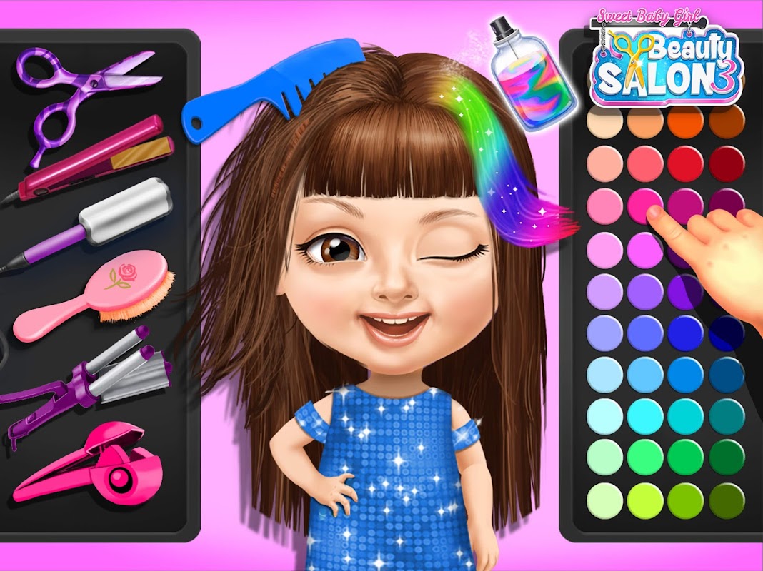 Sweet Baby Girl Beauty Salon 3 - Hair, Nails & Spa - Загрузить APK для  Android | Aptoide