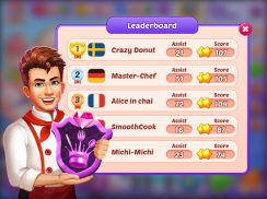 Cooking Crush: ресторан еда игра с тайм менеджмент screenshot 0