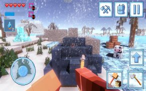 Survival 3D Winter Block screenshot 1