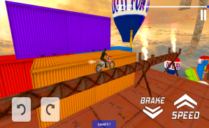 Sky Bike Hero - A Free Bike Stunt Game screenshot 3