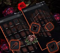Gothic Rose Launcher Theme screenshot 0
