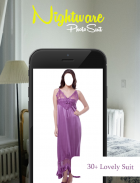 Women Nightwear Photo Suit2017 screenshot 2