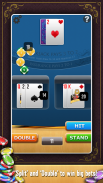 Blackjack 21 Free screenshot 1