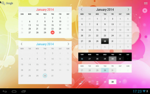 Month Calendar Widget screenshot 0