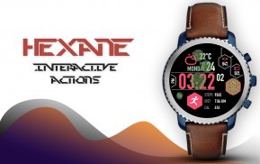 Hexane Watch Face and Clock Live Wallpaper screenshot 7