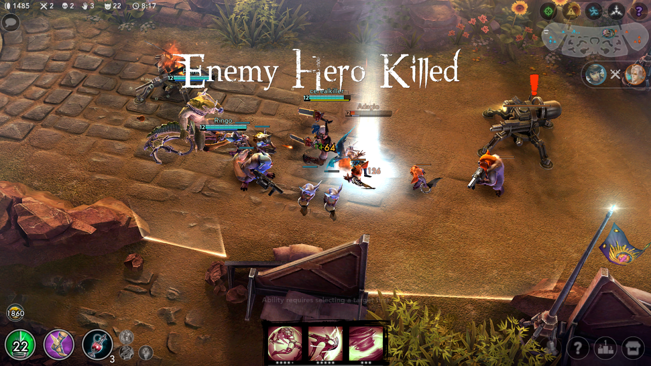 Fãs de jogos MOBA já podem baixar o Vainglory para Android na Play Store 