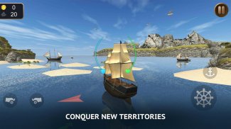 Pirate Ship Sim 3D - See Schlacht screenshot 2