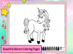 Unicorn Coloring Puzzle Games screenshot 0