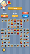 Match 3 - Fast Food screenshot 2