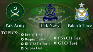 ISSB Test  Preparation : join Pak Army screenshot 8