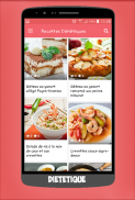 Recette Plats Diététique Faciles 2018 screenshot 0